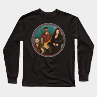 Soulful Stitches Antebellum's Musical Tapestry on Your Chest Long Sleeve T-Shirt